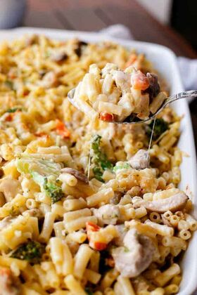 User:Michael/Pages Pending Removal/Creamy Chicken and Mushroom Macaroni Cheese Bake